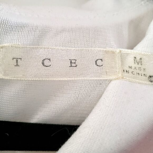 TCEC White Sleeveless Sheath Dress Size Medium, NWT - Picture 6 of 6